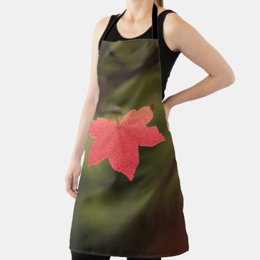 Natuur Maple Leaf Foto Schort (Insitu)