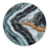 Natuur marmer keramische knop (Voorkant)