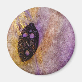 Natuur masker op het strand magneet