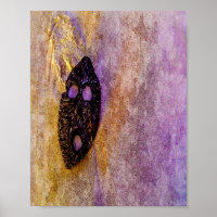 Natuur masker op het strand