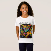 Natuur meiden regenboogdieren t-shirt (Voorkant volledig)