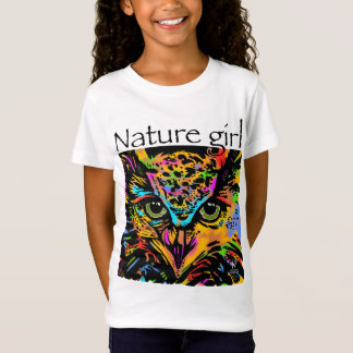 Natuur meiden regenboogdieren t-shirt