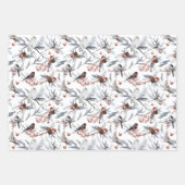 Natuur met kerst met wilde dieren  inpakpapier vel (Voorkant 2)