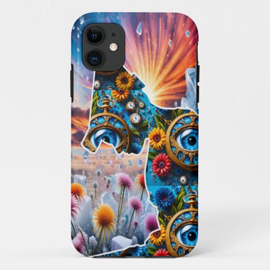 Natuur met tijd Case-Mate iPhone case (Achterkant)