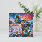 Natuur met Tijd Feestdagenkaart (Staand voorkant)