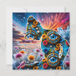 Natuur met Tijd Feestdagenkaart