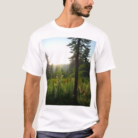 Natuur met tijger t-shirt (Voorkant)