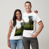 Natuur met tijger t-shirt (Unisex)