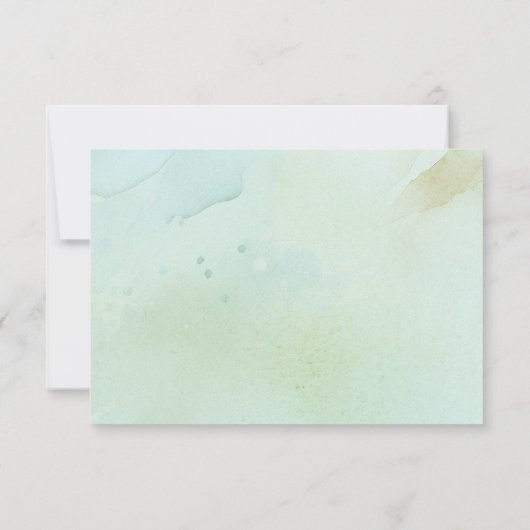 Natuur met Toverdreven RSVP-Kaarten RSVP Kaartje (Achterkant)