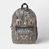 Natuur met vloeiende ventilator, speciaal aangepas bedrukte rugzak (Voorkant)