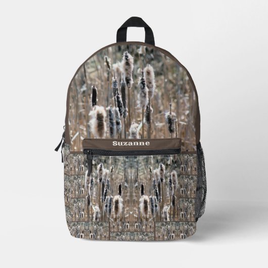 Natuur met vloeiende ventilator, speciaal aangepas bedrukte rugzak (Voorkant)