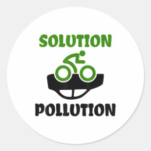 Natuur milieubescherming nice _1 ronde sticker