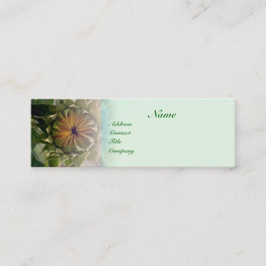 Natuur Mini Visitekaartje (Voorkant)