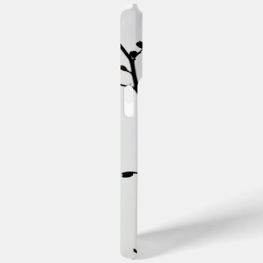 Natuur minimalisme een silhouet boomtak Case-Mate iPhone case (Achterkant / Rechts)