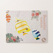 Natuur  moderne visvloeren verlaten legpuzzel (Horizontaal)