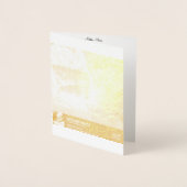 Natuur moeder folie kaarten (Voorkant)