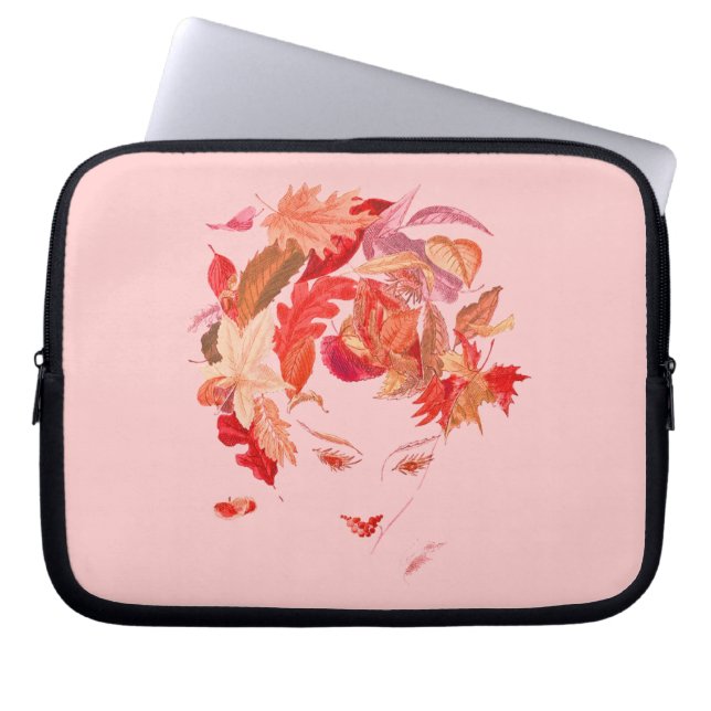 Natuur moeder laptop sleeve (Voorkant)