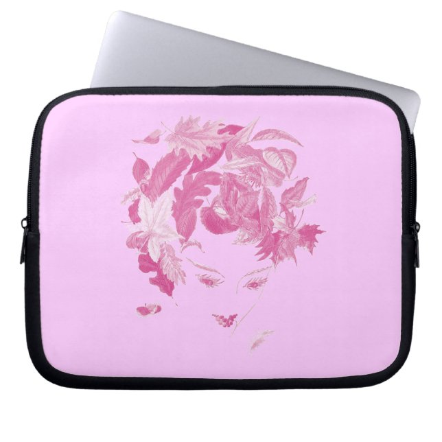 Natuur moeder laptop sleeve (Voorkant)