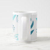 Natuur Mok Kleur Blauw (Achterkant)