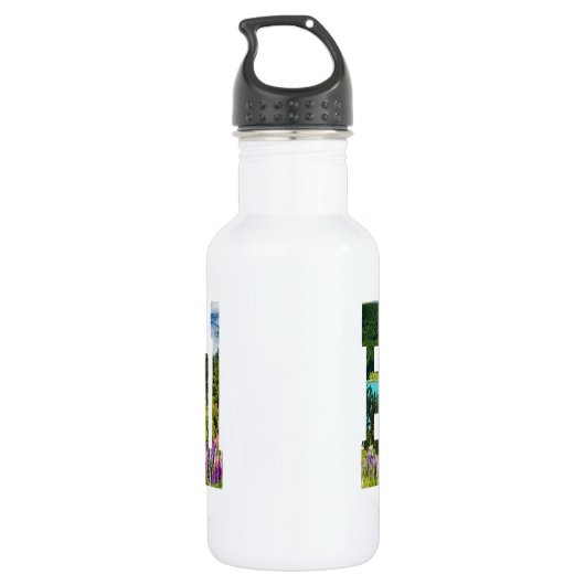 Natuur-mooi Waterfles (Achterkant)