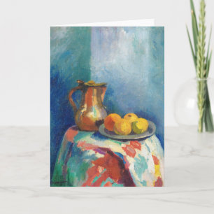 Natuur Morte au Pichet en Cuivre Henri Manguin Kaart