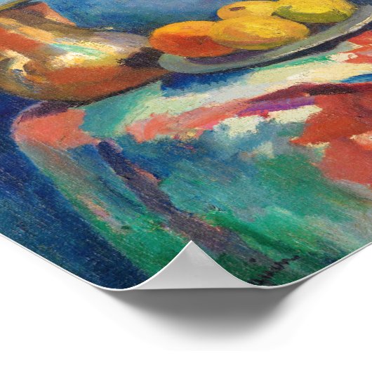 Natuur Morte au Pichet en Cuivre | Henri Manguin Poster (Hoek)