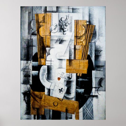 Natuur morte door Georges Braque Poster (Voorkant)