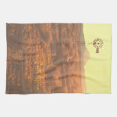 Natuur Mountain South Africa ZA Wind Pump Theedoek (Horizontaal)