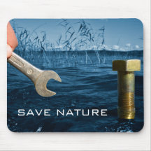 Natuur mousepad opslaan