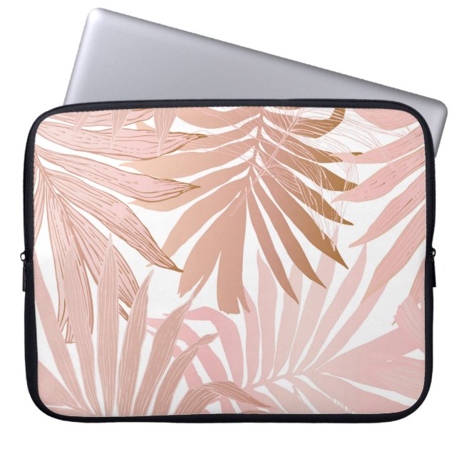 Natuur naadloos patroon. Handgetrokken abstracte t Laptop Sleeve (Voorkant)