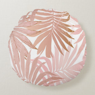 Natuur naadloos patroon. Handgetrokken abstracte t Rond Kussen