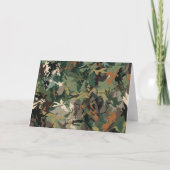 Natuur nabootsen: De wetenschap van Camouflage Bedankkaart (Achterkant)