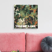 Natuur nabootsen: De wetenschap van Camouflage Canvas Afdruk (Insitu (Woonkamer))