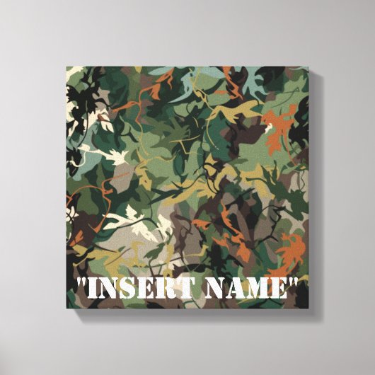 Natuur nabootsen: De wetenschap van Camouflage Canvas Afdruk (Voorkant)