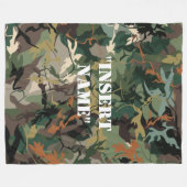 Natuur nabootsen: De wetenschap van Camouflage Fleece Deken (Voorkant (Horizontaal))