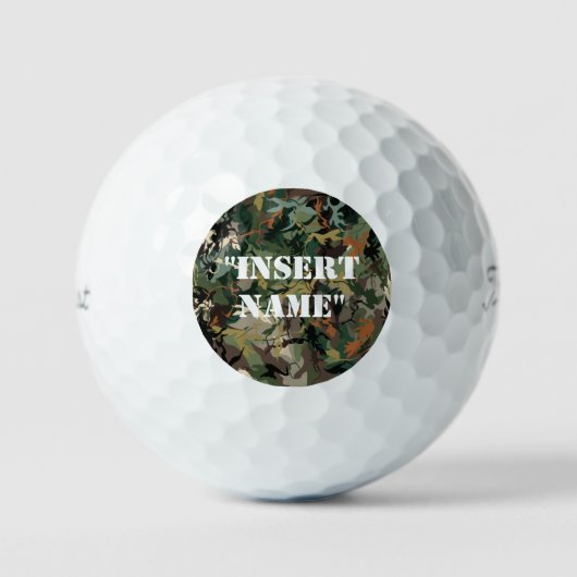 Natuur nabootsen: De wetenschap van Camouflage Golfballen (Voorkant)