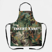 Natuur nabootsen: De wetenschap van Camouflage Schort (Voorkant)