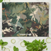 Natuur nabootsen: De wetenschap van Camouflage Theedoek (Gevouwen)