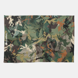 Natuur nabootsen: De wetenschap van Camouflage Theedoek