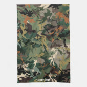 Natuur nabootsen: De wetenschap van Camouflage Theedoek (Verticaal)