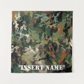 Natuur nabootsen: De wetenschap van Camouflage Wandkleed (Voorkant (horizontaal))