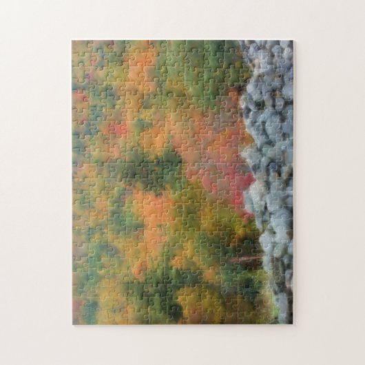 Natuur najaarstop legpuzzel (Verticaal)