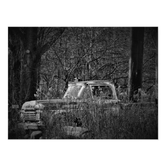 "Natuur, neem het wiel" Foto afdrukken (Voorkant)