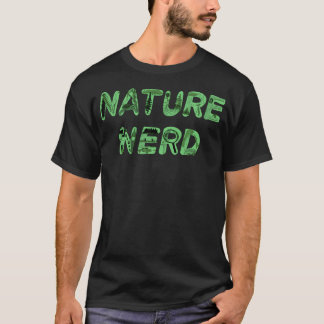 Natuur Nerd - Groen Wit T-shirt