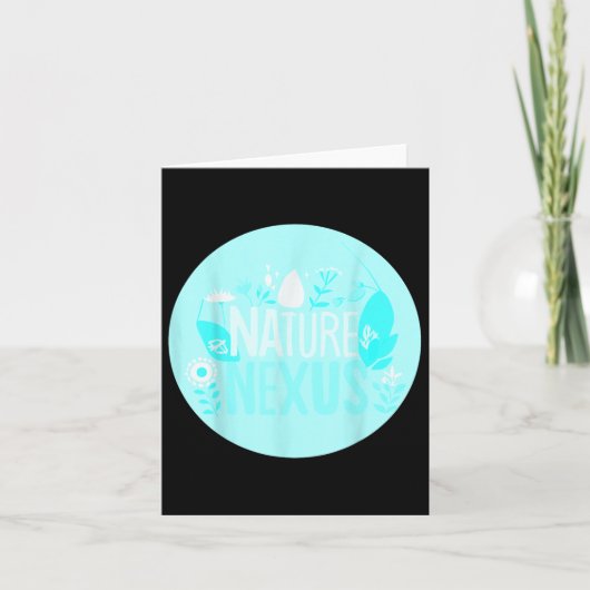 Natuur Nexus - Harmonische Natuur voor milieu P Kaart (Voorkant)