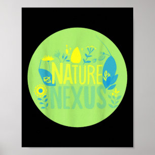 Natuur Nexus - Harmonische Natuur voor milieu P Poster