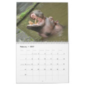 Natuur nijlpaard kalender (Feb 2027)