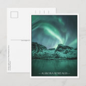 Natuur Noordelijke lampjes Foto Briefkaart (Voorkant / Achterkant)