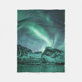 Natuur Noordelijke lampjes Foto Fleece Deken