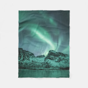 Natuur Noordelijke lampjes Foto Fleece Deken